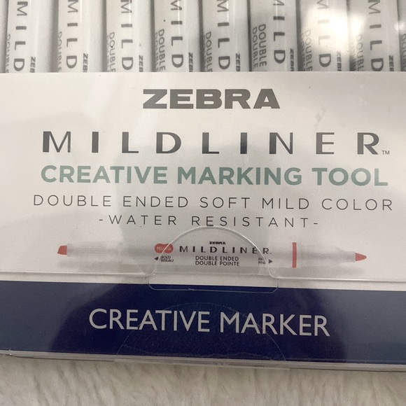 BNIB Zebra Mildliner Creative Marking Tool - Picture 3 of 11